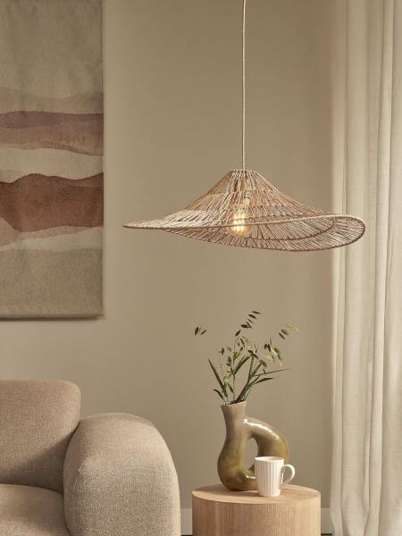 Pendelleuchte Cuzco Jute - Beige