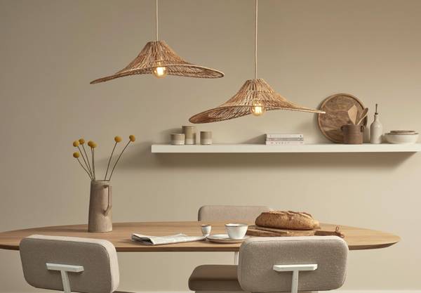 Pendelleuchte Cuzco Jute - Beige