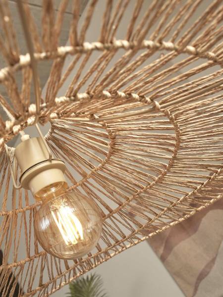 Pendelleuchte Cuzco Jute - Beige