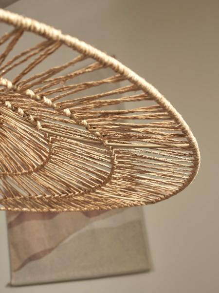 Pendelleuchte Cuzco Jute - Beige