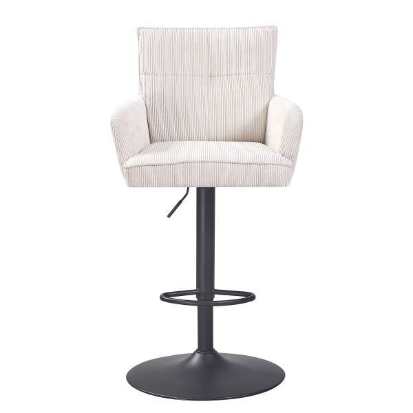 Barstuhl MOROYA 2er-Set Cremeweiß