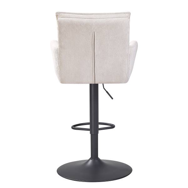 Barstuhl MOROYA 2er-Set Cremeweiß