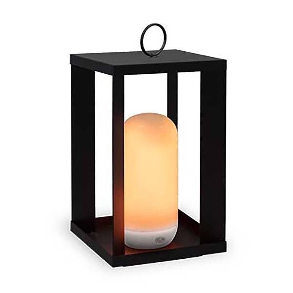 Wegeleuchte Siroco Stahl - Schwarz - 1-flammig - Höhe: 30 cm