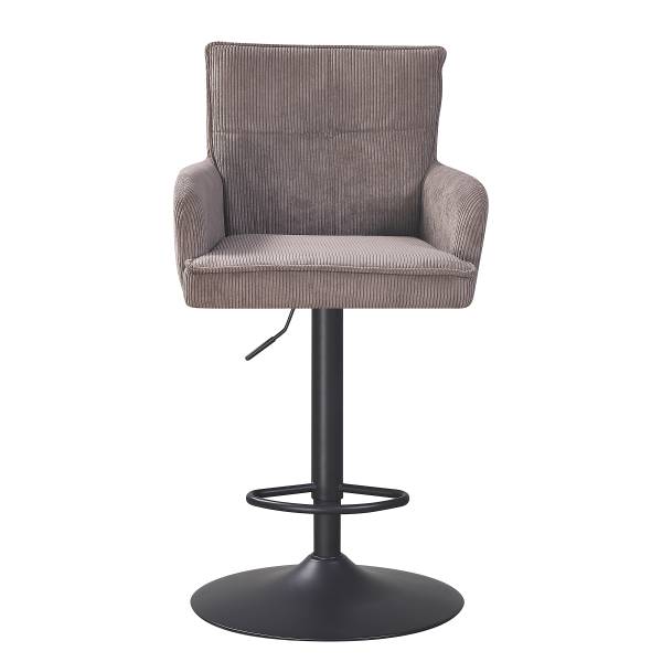Chaises de bar MOROYA - Lot de 2 Taupe