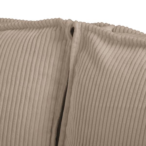Schlafsofa PARTON Cordstoff Poppy: Cappuccino
