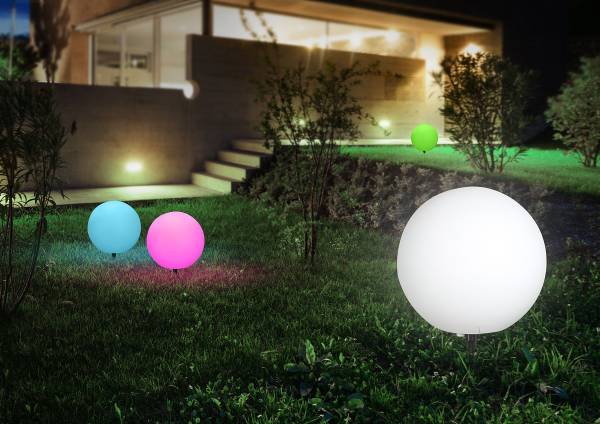 Padverlichting Toula acrylglas - wit - 1-lichts