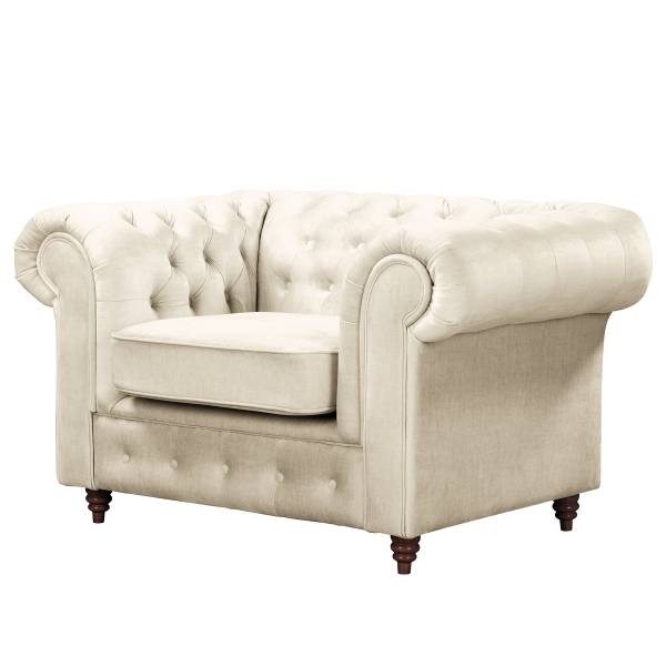 Sessel Avoli Microfaser Valeria: Creme