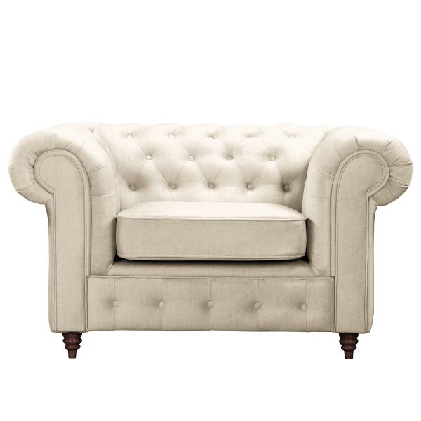 Sessel Avoli Microfaser Valeria: Creme