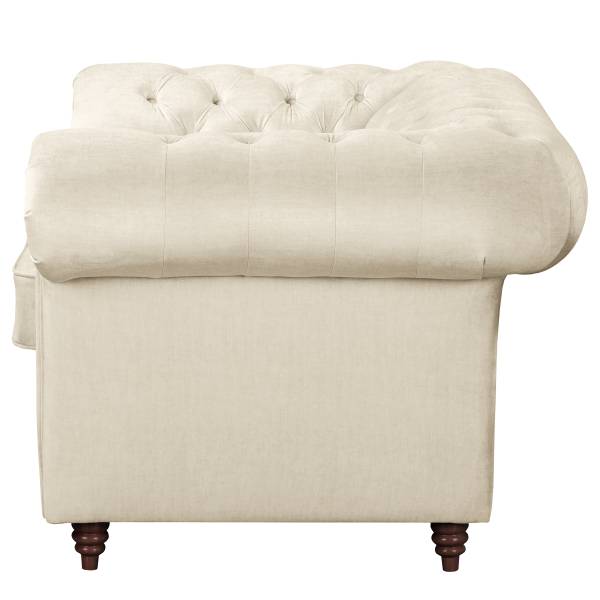 Sessel Avoli Microfaser Valeria: Creme