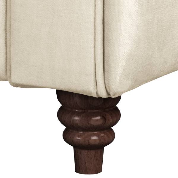 Sessel Avoli Microfaser Valeria: Creme