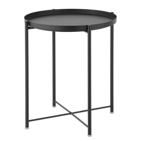 Beistelltisch Amicus Metall - Schwarz