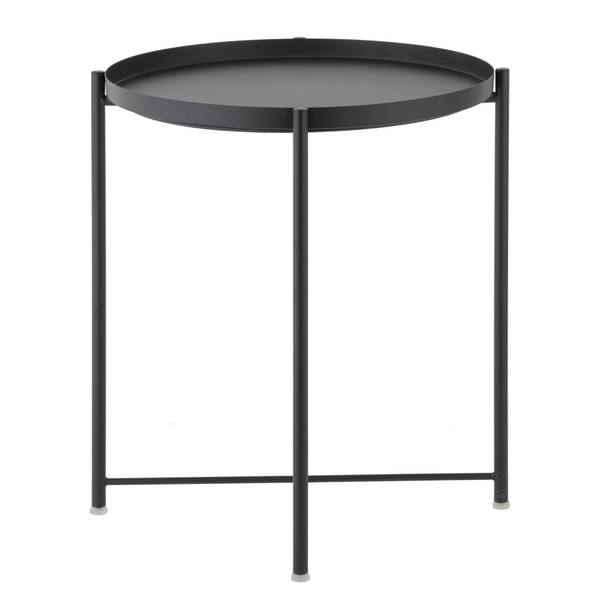Beistelltisch Amicus Metall - Schwarz