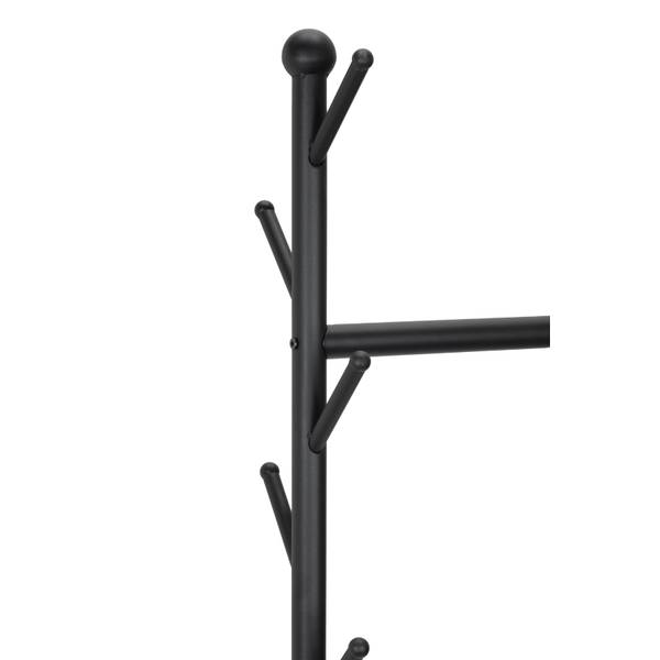 Garderobe Lamond Metall - Schwarz