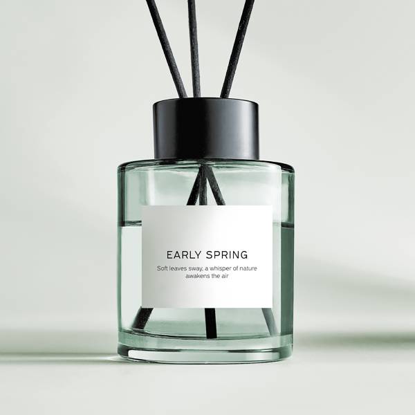 Profumatore PURE POETRY Early Spring Vetro / Poliestere / Profumatore / Metallo - Arancione Salvia - Quantità di riempimento: 150 ml