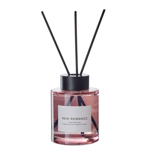 Parfum d'ambiance PURE POETRY NEWROMANCE Verre/polyester/parfum d'ambiance/métal - Rose - Quantité de remplissage : 150 ml