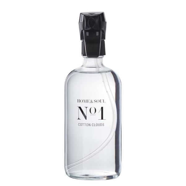 Huisparfum HOME & SOUL Cotton Clouds glas/huisparfum/kunststof - transparant