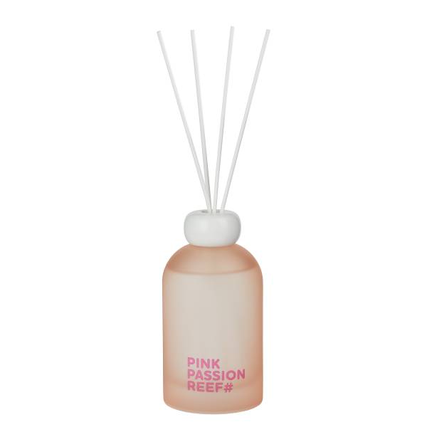 Raumduft MELLOW MOOD Pink Passion Reef Raumduft/Glas/Polyester - Pastellrot - Füllmenge: 300 ml