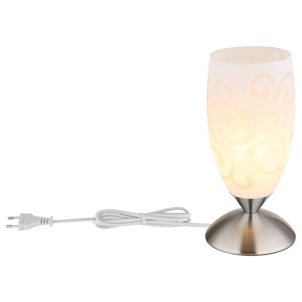 Lampada da tavolo Auriga B Vetro opalino / Ferro - 1 punti luce