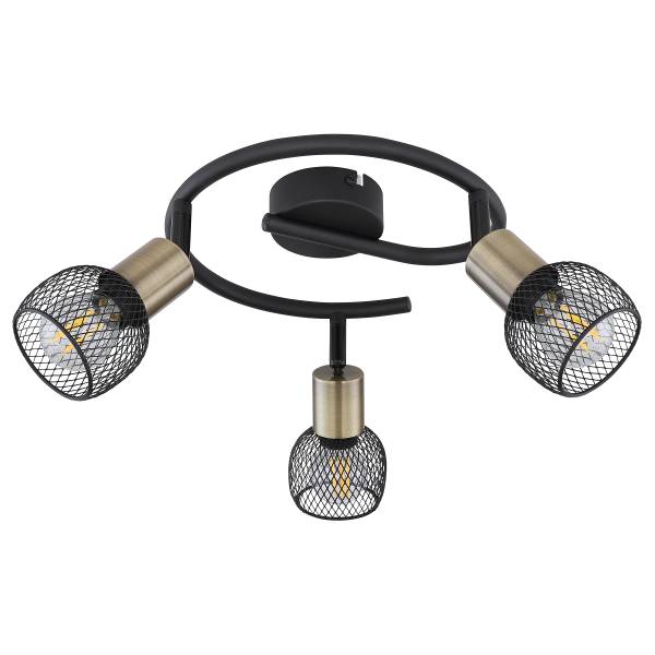 Lampada da soffitto Fiastra Ferro - 3 punti luce