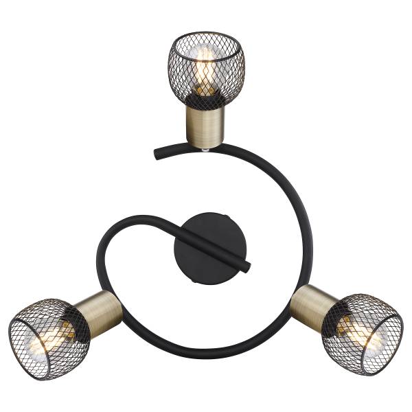 Lampada da soffitto Fiastra Ferro - 3 punti luce