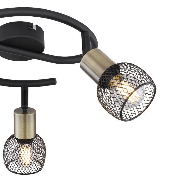 Lampada da soffitto Fiastra Ferro - 3 punti luce