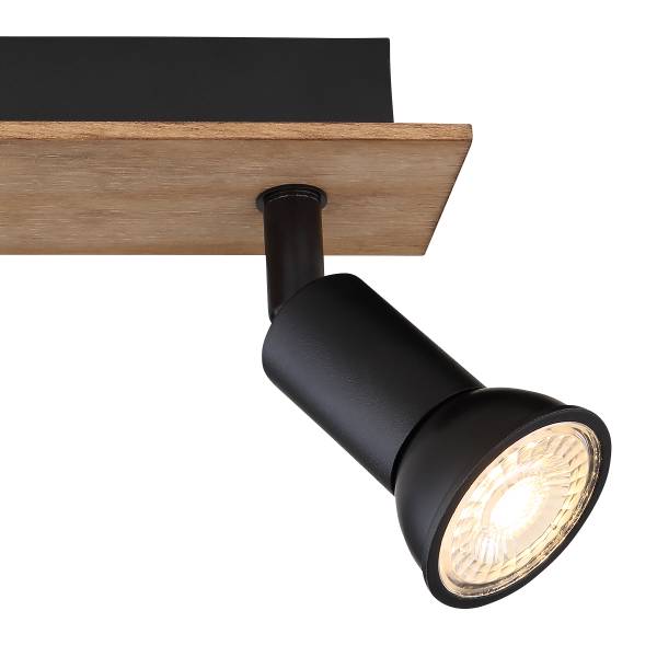 Lampada da soffitto Drew B ferro - Numero di lampadine necessarie: 2