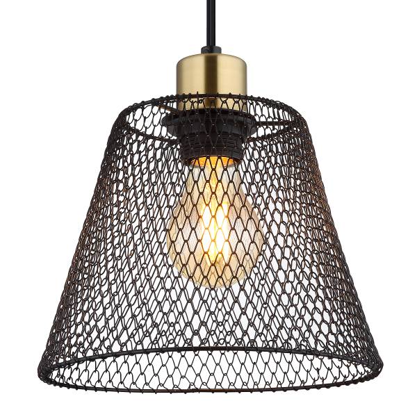 Lampada a sospensione Baku A ferro - Numero di lampadine necessarie: 1