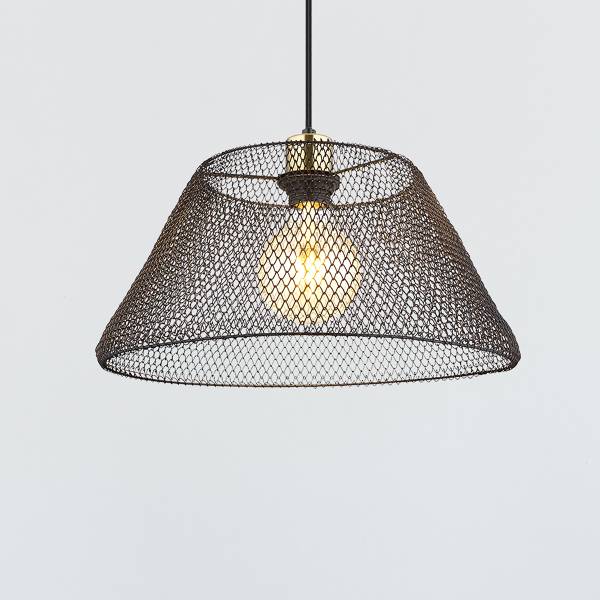 Lampada a sospensione Baku B Ferro - 1 punti luce