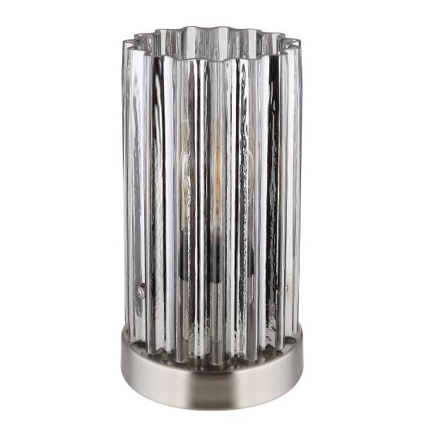 Lampada da tavolo Cayden Vetro trasparente / Ferro - 1 punto luce