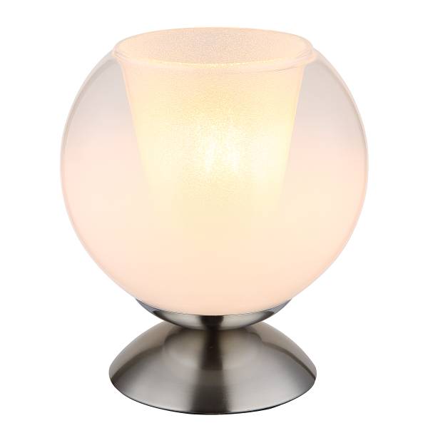 Tafellamp Barry type A opaalglas/ijzer - 1-lichts