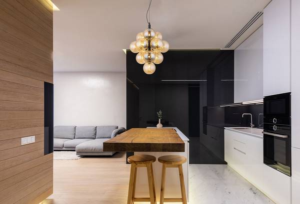 Pendelleuchte Conor Farbglas / Eisen - 13-flammig - Beige