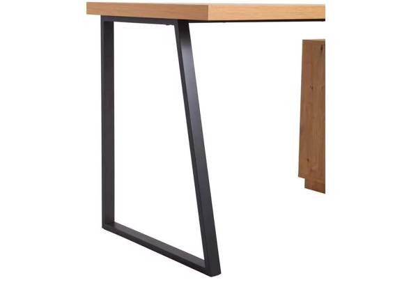 Scrivania Temla Effetto rovere / Nero