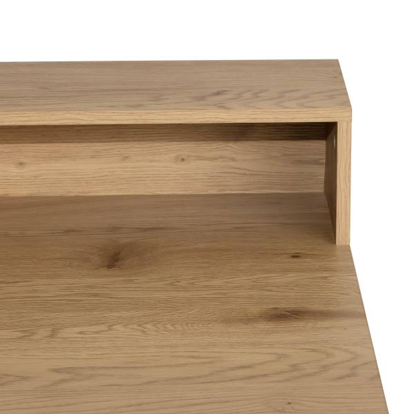 Scrivania Kopolo Effetto rovere / Nero