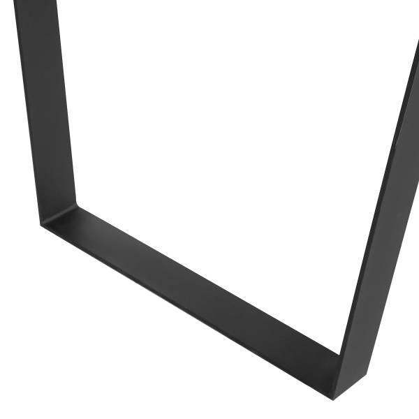 Scrivania Kopolo Effetto rovere / Nero