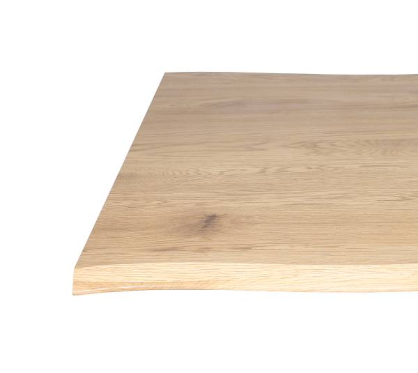 Tavolo da pranzo Riscas Effetto rovere / Nero