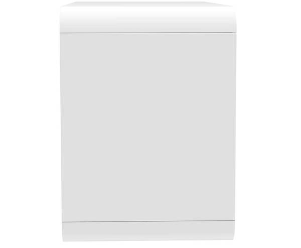 Schreibtisch Tamoni Weiß / Taupe