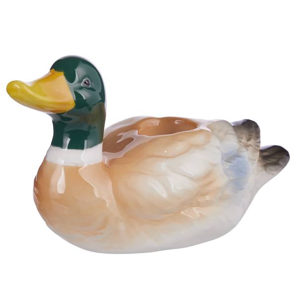 Kandelaar DUCK steengoed - beige