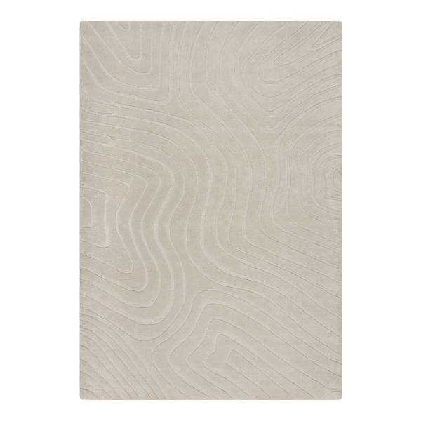 Wollteppich Mesmerise Wolle - Beige - 120 x 170 cm