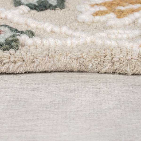 Läufer Daphne Wolle - Pink