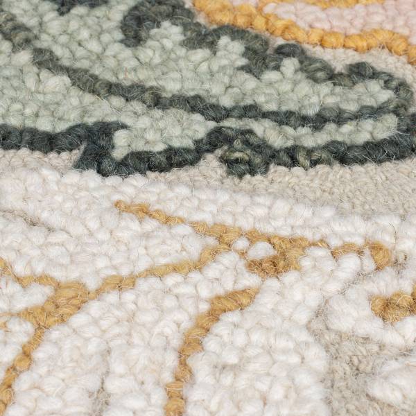 Läufer Daphne Wolle - Pink