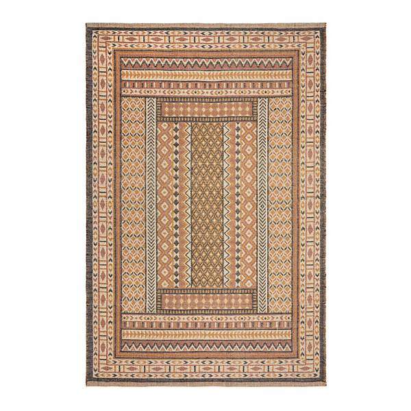 Juteteppich Rami Global Webstoff - Rot - 120 x 170 cm