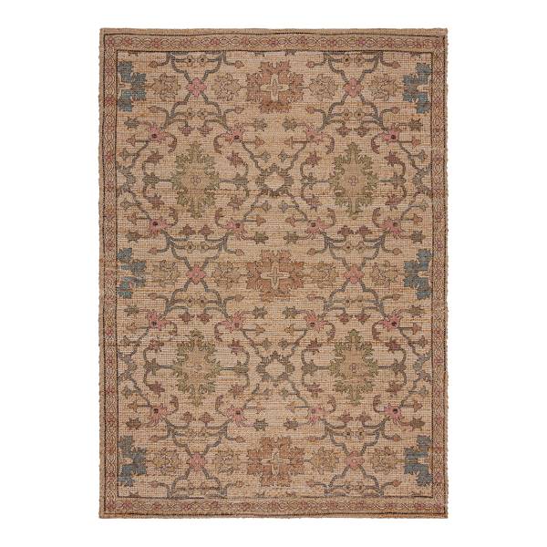 Juteteppich Celine Webstoff - Beige - 120 x 170 cm