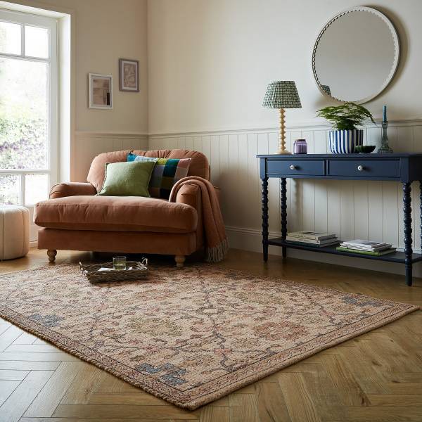 Juteteppich Celine Webstoff - Beige - 120 x 170 cm