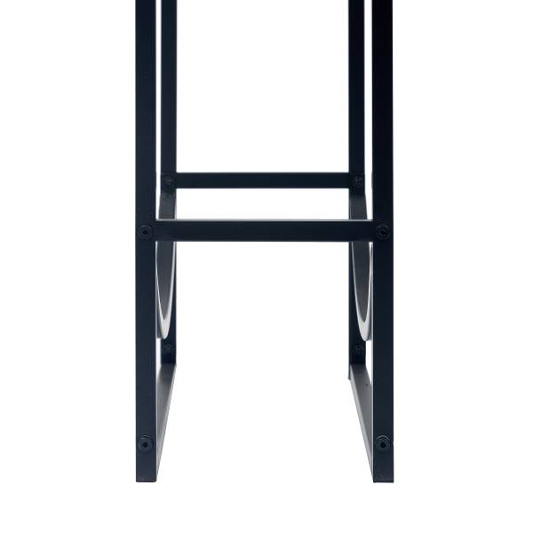 Portalegna Sheral C Metallo - Nero