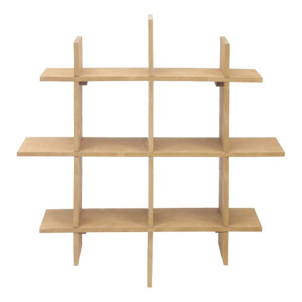 Gefineerde wandkast voor mokken SONDAY A sparrenhout