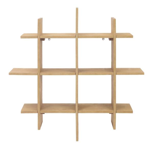 Gefineerde wandkast voor mokken SONDAY A sparrenhout