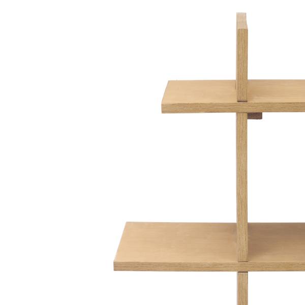 Gefineerde wandkast voor mokken SONDAY A sparrenhout