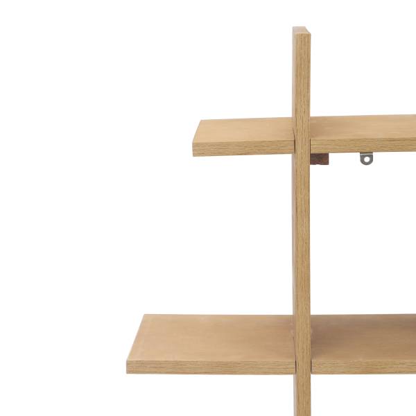 Gefineerde wandkast voor mokken SONDAY A sparrenhout