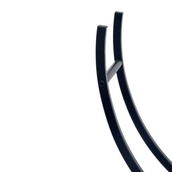 Feuerholz-Regal Sheral Typ A Metall - Schwarz