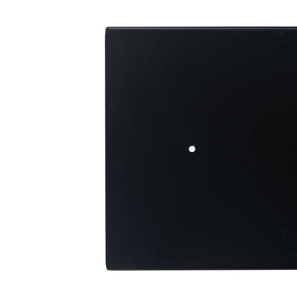 Mensola Beikou - mezza luna metallo - Nero